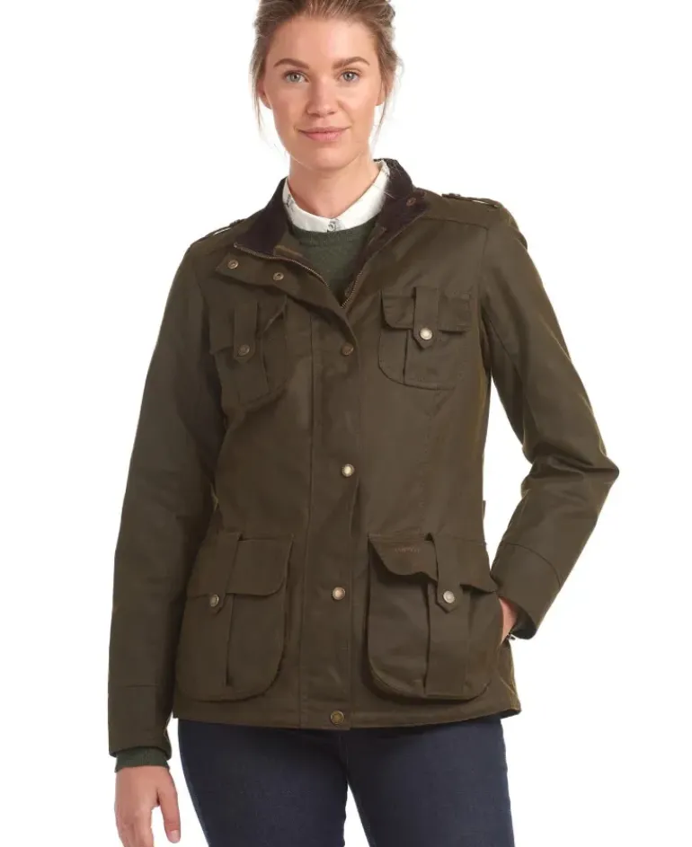 Barbour Women's Winter Defence Wax Jacket