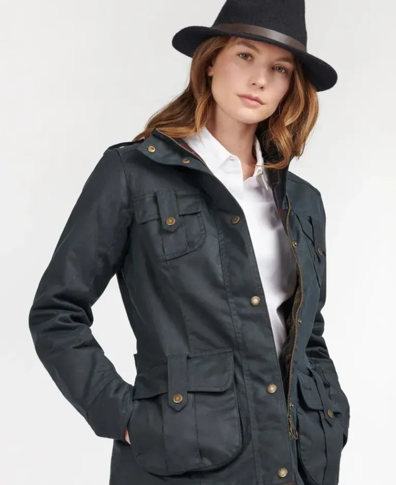 Barbour Women's Winter Defence Wax Jacket