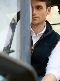 Beaumont & Bear Men's Topsham Fleece Gilet