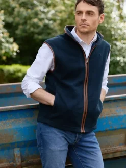 Beaumont & Bear Men's Topsham Fleece Gilet