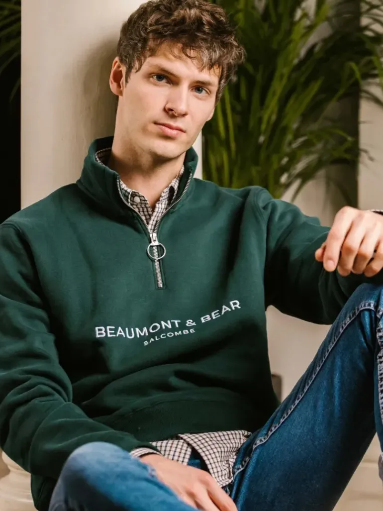 Beaumont & Bear Unisex Kingswear Quarter Zip
