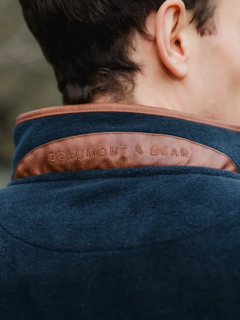 Beaumont & Bear Unisex Topsham Fleece Quarter Zip