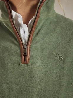 Beaumont & Bear Unisex Topsham Fleece Quarter Zip
