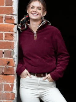 Beaumont & Bear Unisex Topsham Fleece Quarter Zip