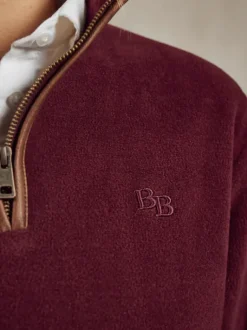Beaumont & Bear Unisex Topsham Fleece Quarter Zip