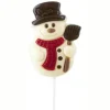 Belfine Snowman Chocolate Lollipop
