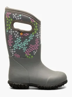 Bogs Kids York Insulated Wellington Boots - Star Heart