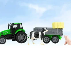 Breyer Farms Tractor & Tag-A-Long Wagon