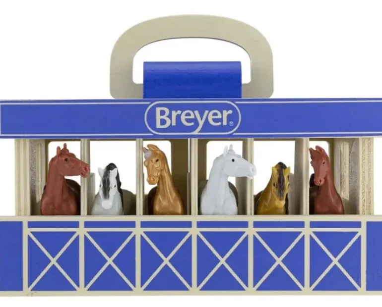 Breyer Farms Wooden Stable Playset