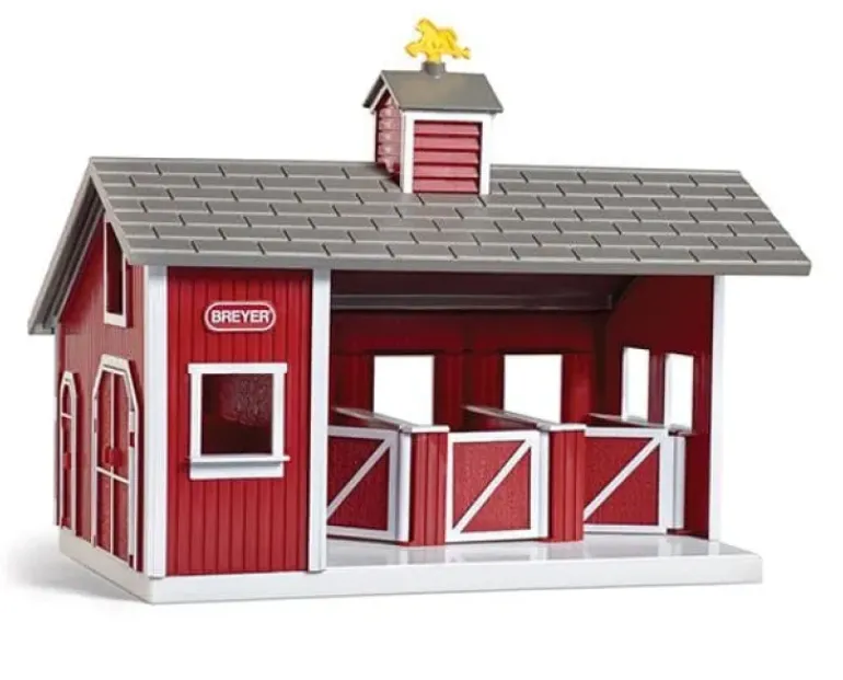 Breyer Red Stable Playset
