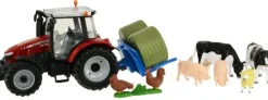 Britains Massey Ferguson 5612 Tractor Set