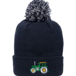 British Country Collection Children's Tractor Pom Pom Hat