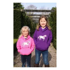 British Country Collection Dancing Unicorn Childs Hoodie