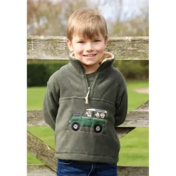 British Country Collection Children's Offroader & Dogs Fleece