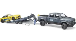 Bruder RAM Power Wagon & Roadster Bruder Racing Team