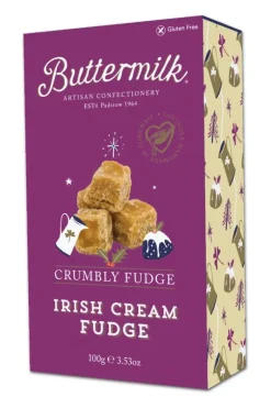 Buttermilk Artisan Confectionery Irish Cream Crumbly Fudge