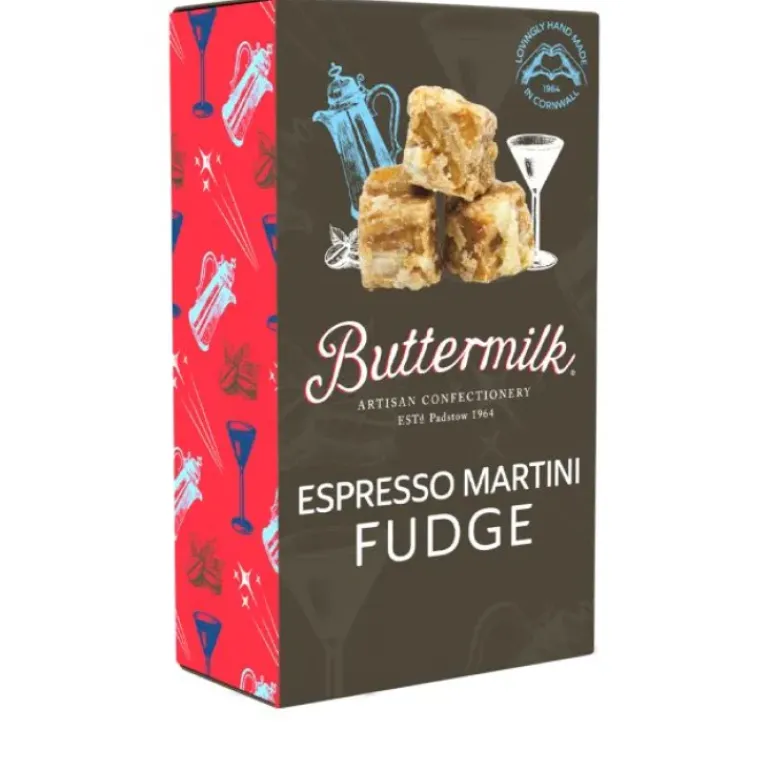 Buttermilk Artisan Confectionary Espresso Martini Crumbly Fudge