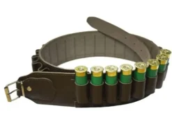 Cartridge Belt Brown Leather