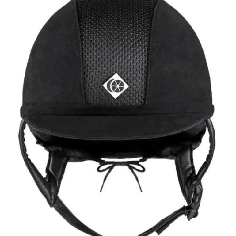 Charles Owen AYR8 Plus Suede-Look Riding Helmet
