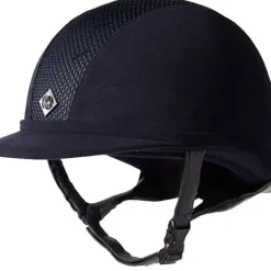 Charles Owen AYR8 Plus Suede-Look Riding Helmet