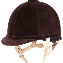 Charles Owen Fian Velvet Riding Helmet