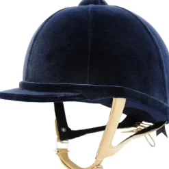 Charles Owen Fian Velvet Riding Helmet