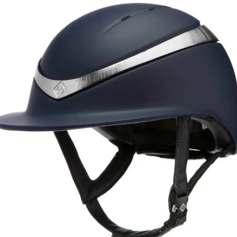 Charles Owen Halo Riding Helmet - Midnight Matte