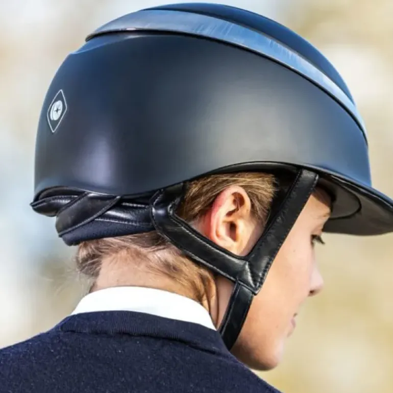 Charles Owen Halo Riding Helmet - Midnight Matte