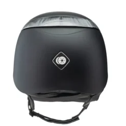Charles Owen Halo Riding Helmet Wide Peak - Black Matte Luxe