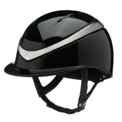 Charles Owen Halo Riding Helmet - Black Gloss