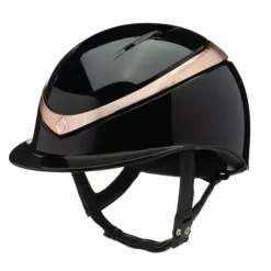 Charles Owen Halo Riding Helmet - Black Gloss