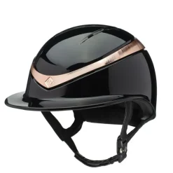 Charles Owen Halo Riding Helmet - Black Gloss