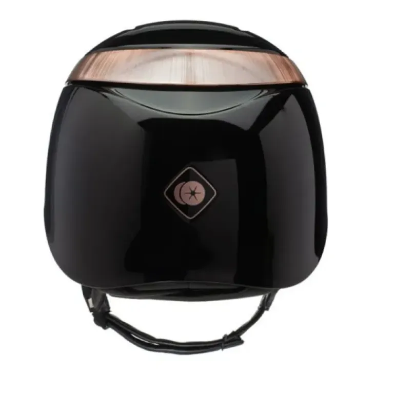 Charles Owen Halo Riding Helmet - Black Gloss