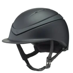 Charles Owen Halo Riding Helmet - Black Matte Standard