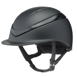 Charles Owen Halo Riding Helmet - Black Matte Standard
