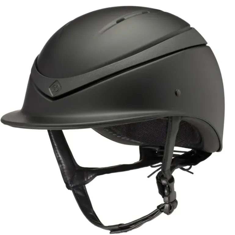 Charles Owen Luna Riding Helmet Standard Peak