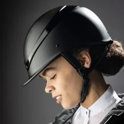 Charles Owen Luna Riding Helmet Standard Peak