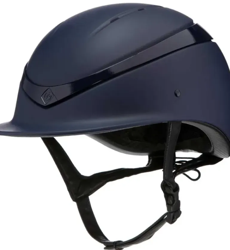 Charles Owen Luna Riding Helmet Standard Peak