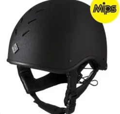 Charles Owen MS1 Pro with MIPS Jockey Skull