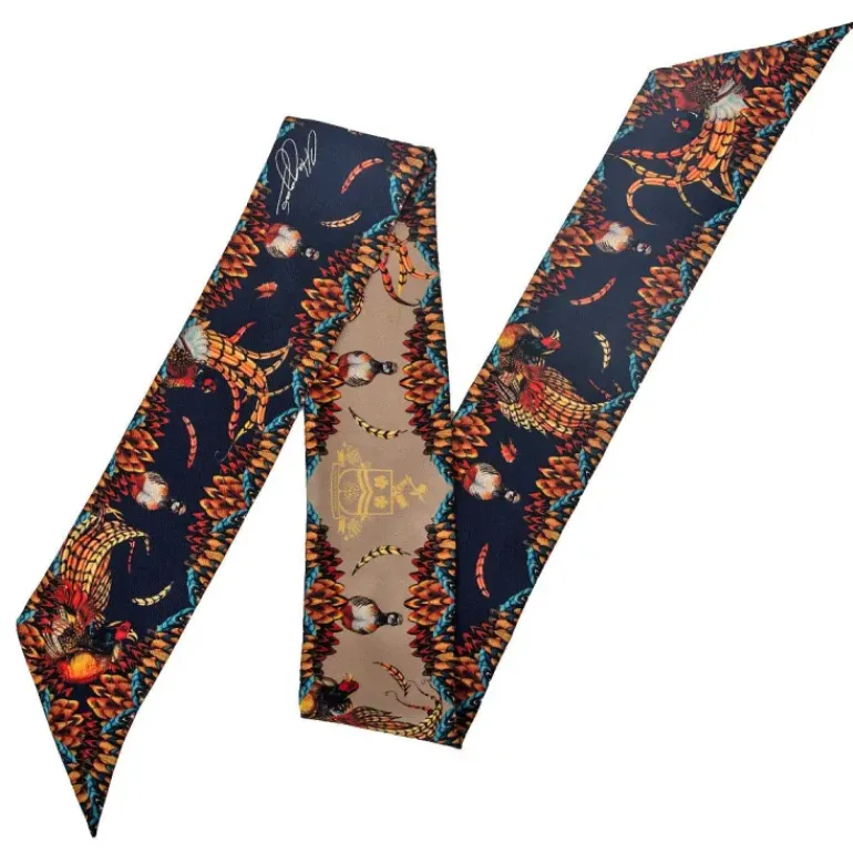 Clare Haggas Game Bird Twilly Navy / Toffee