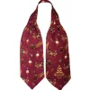 Clare Haggas Here Come The Girls Game Birds Cravat Mulberry