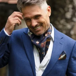 Clare Haggas Silk Game Birds Cravat