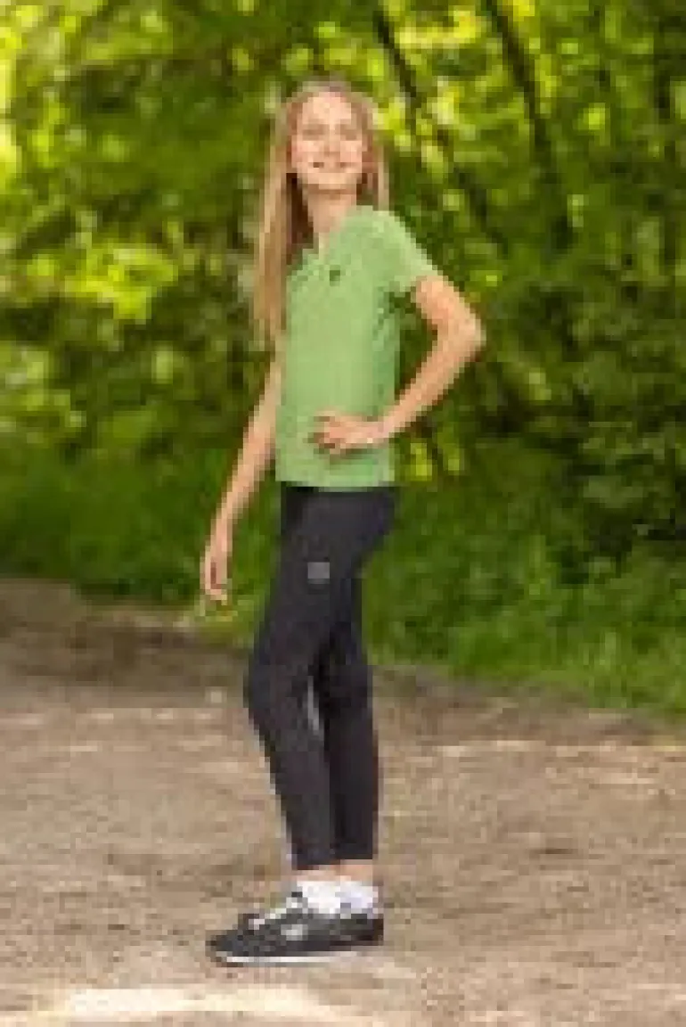 Covalliero Kids Compression Full Grip Riding Tights SS25
