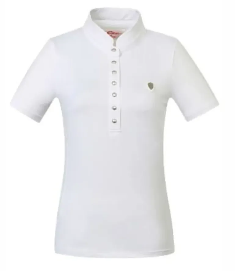 Covalliero Kids White Competition Shirt SS22