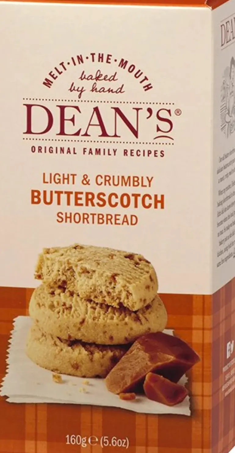 Dean's Butterscotch Shortbread 160g
