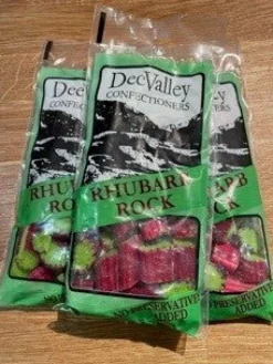 Dee Valley Confectioners Rhubarb Rock