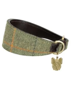 Digby and Fox Tweed Greyhound Collar
