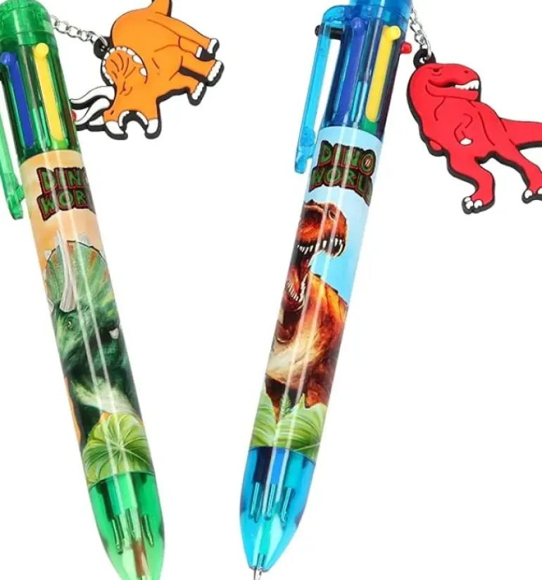 Dino World Ball Pen 6 Colours