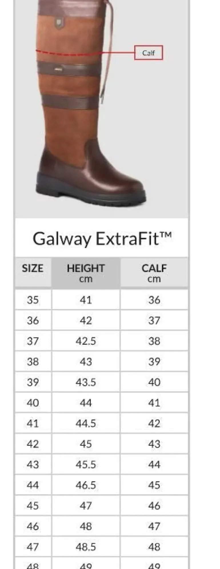 Dubarry Galway ExtraFit Country Boots