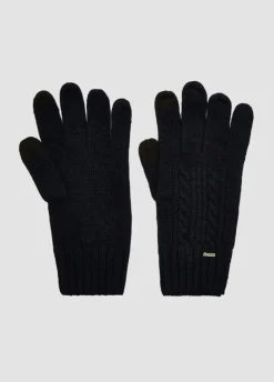 Dubarry Tory Knitted Gloves Navy